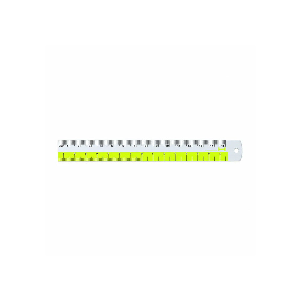 Yellow Aluminium Ruler