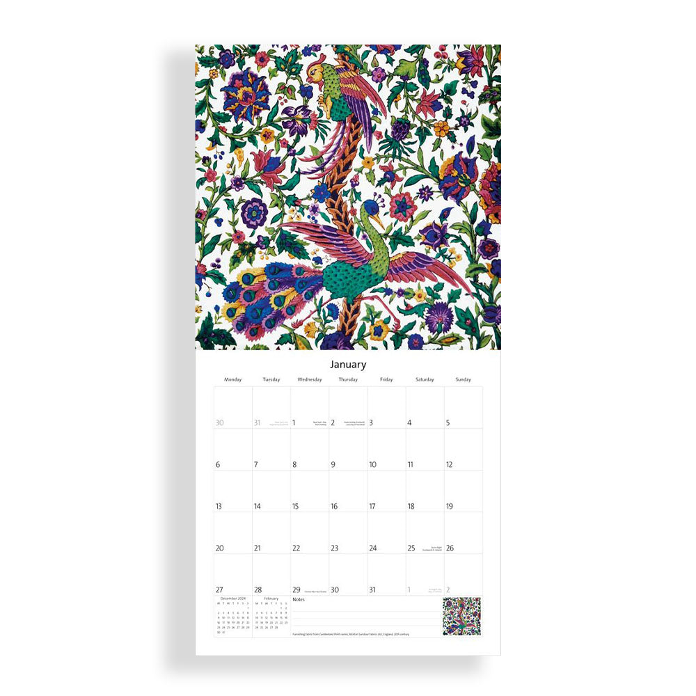 Chinoiserie 2025 Calendar