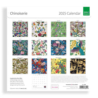 Chinoiserie 2025 Calendar