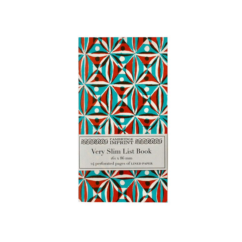 Very Slim List Book - Kaleidoscope