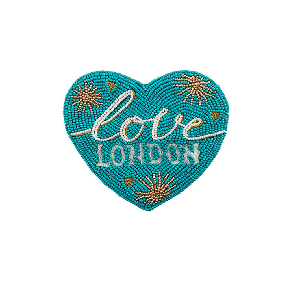 Love London Beaded Purse