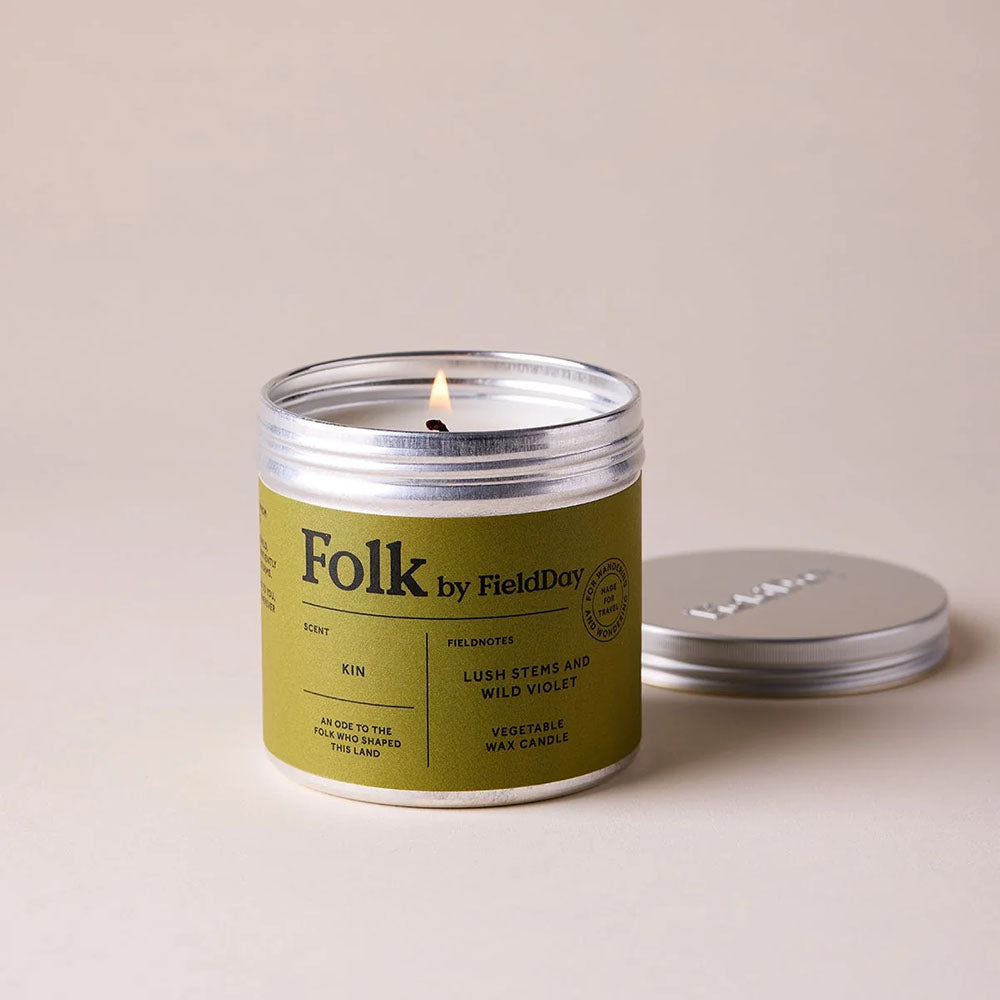 Kin Folk Tin Candle