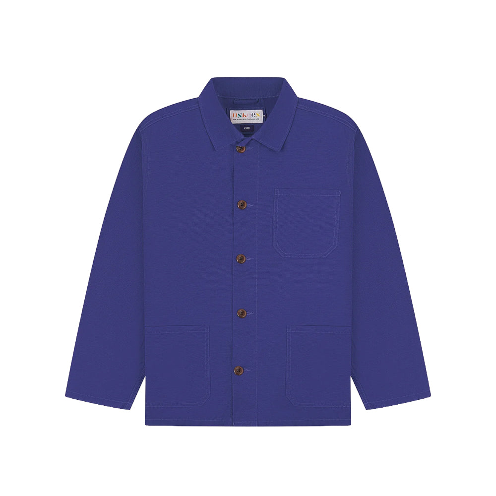 Cotton Workwear Jacket - Ultra Blue