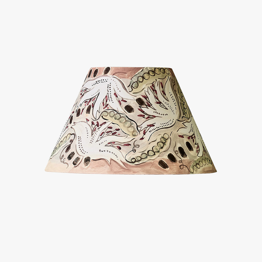 Pea and Lily Lampshade - Small