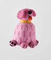 Pink Dog Felt Decoration