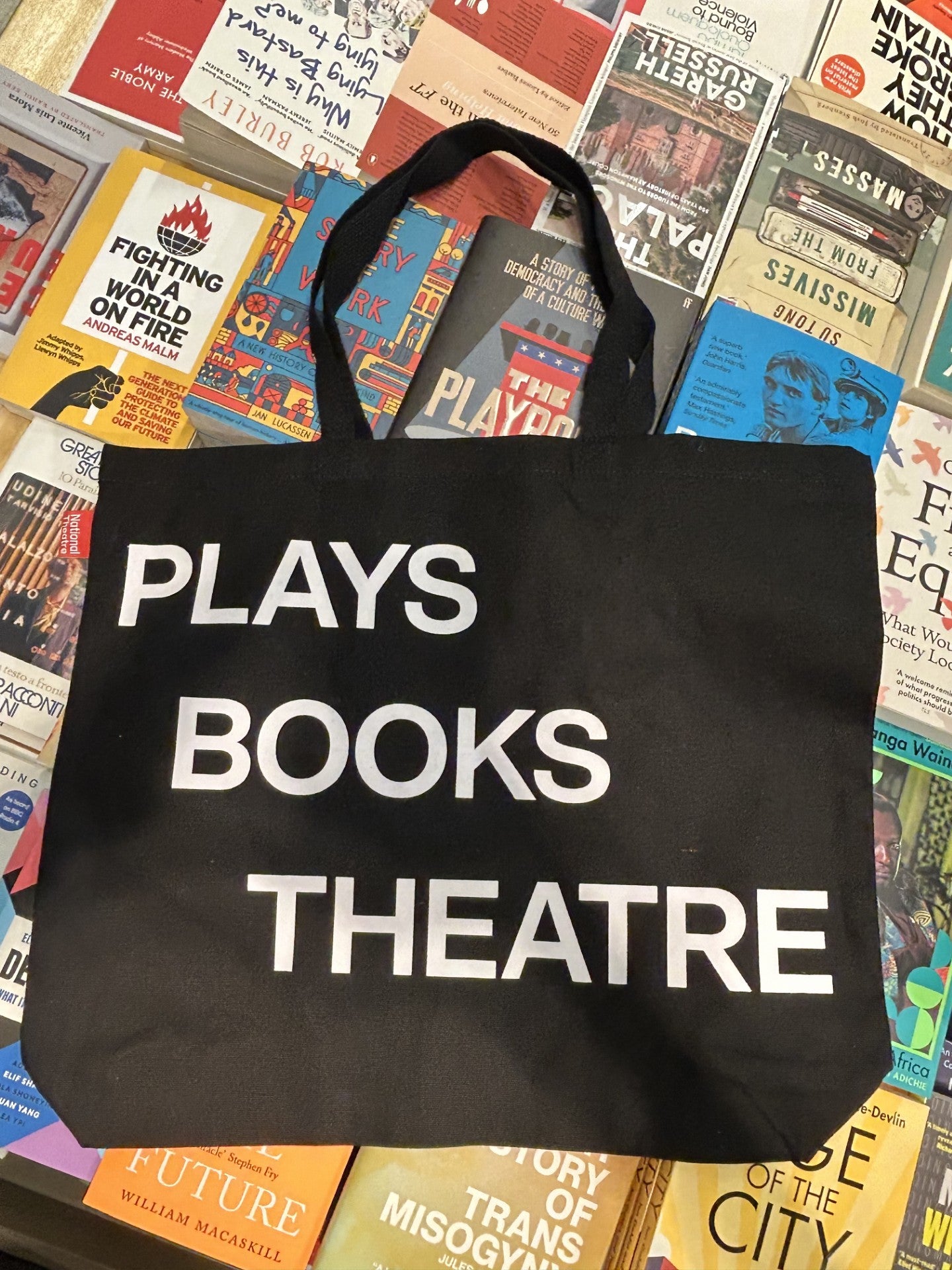 Plays Books Theatre Tote Bag