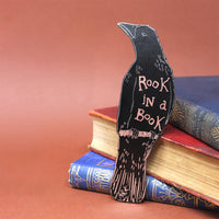 Rook in a Book Bookmark
