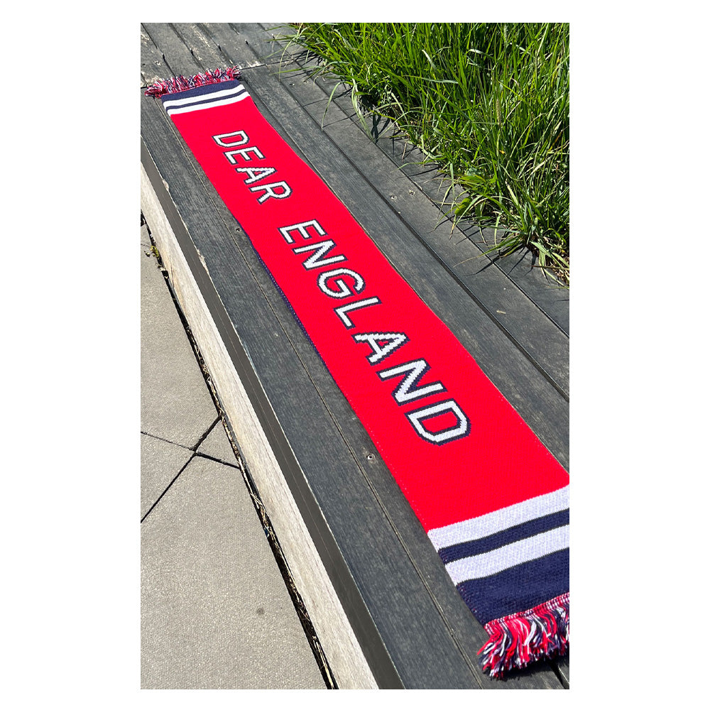 Dear England Football Scarf