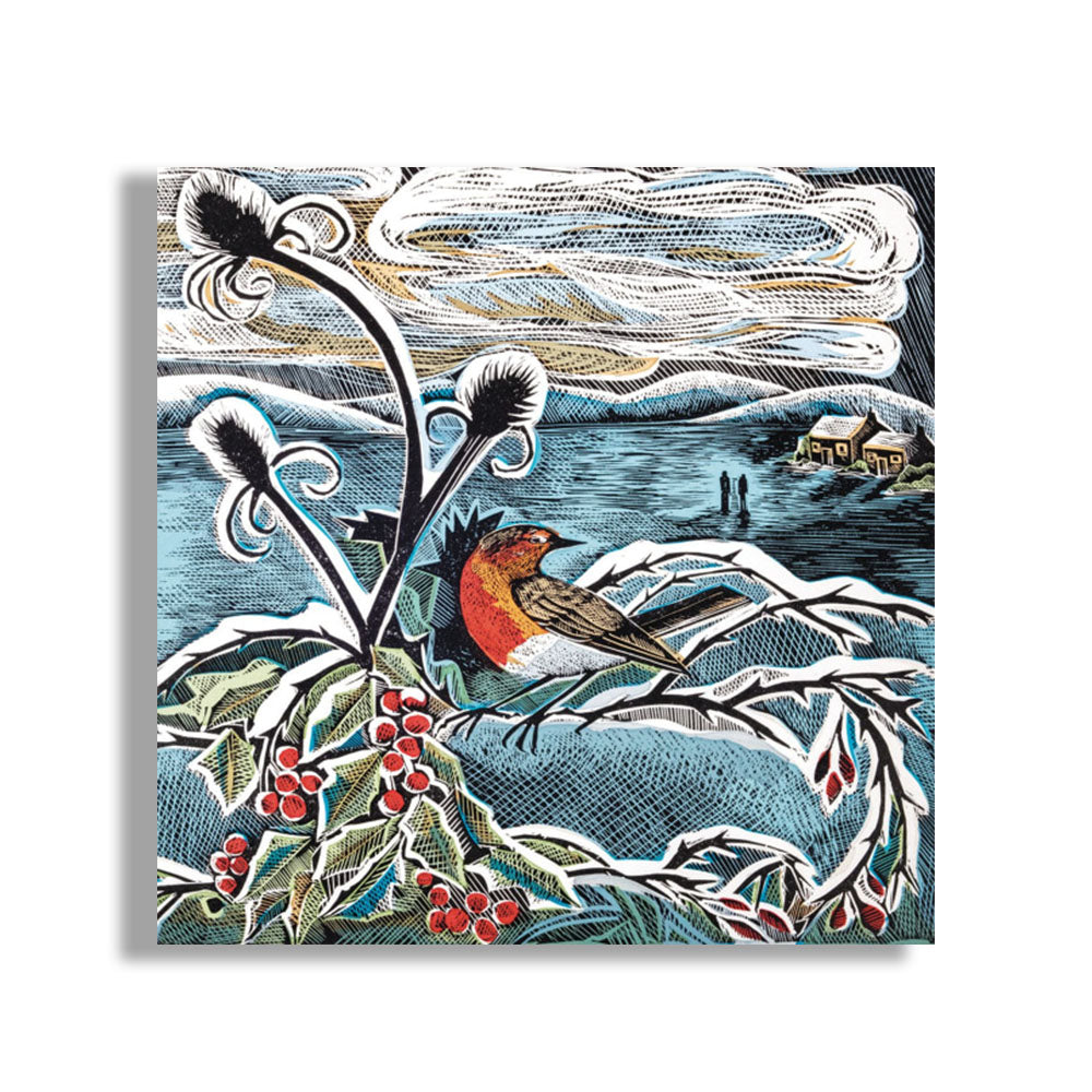 Scottish Robins Cards - Pack of 5