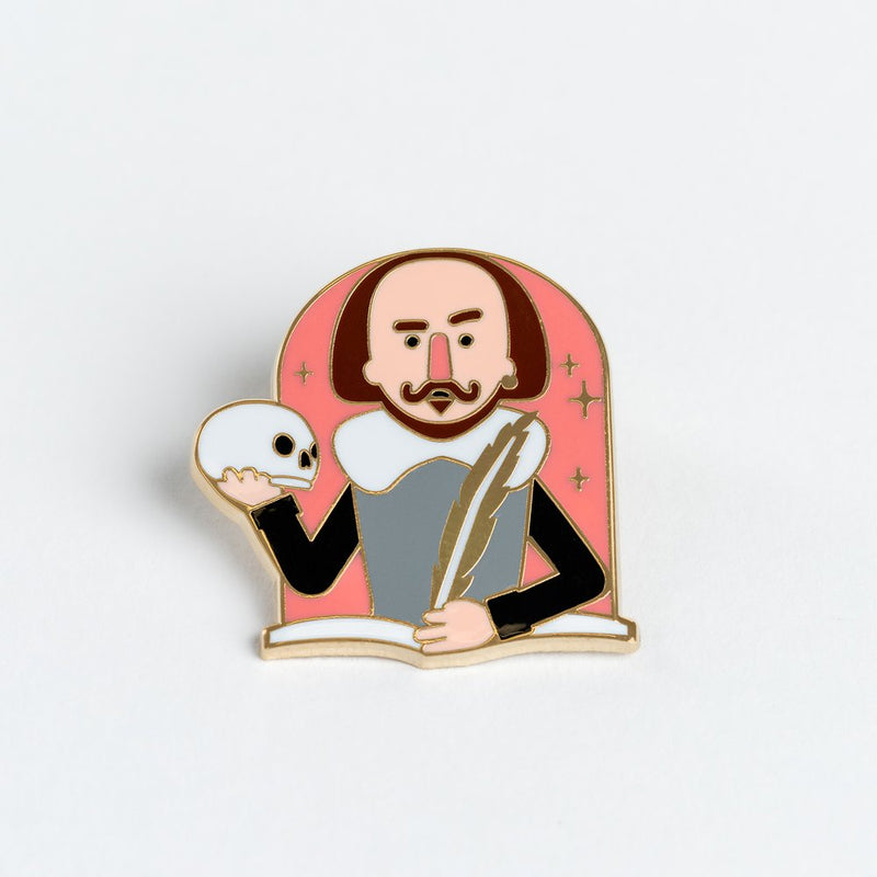 Shakespeare Enamel Pin Badge