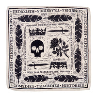 Shakespeare Silk Pocket Square