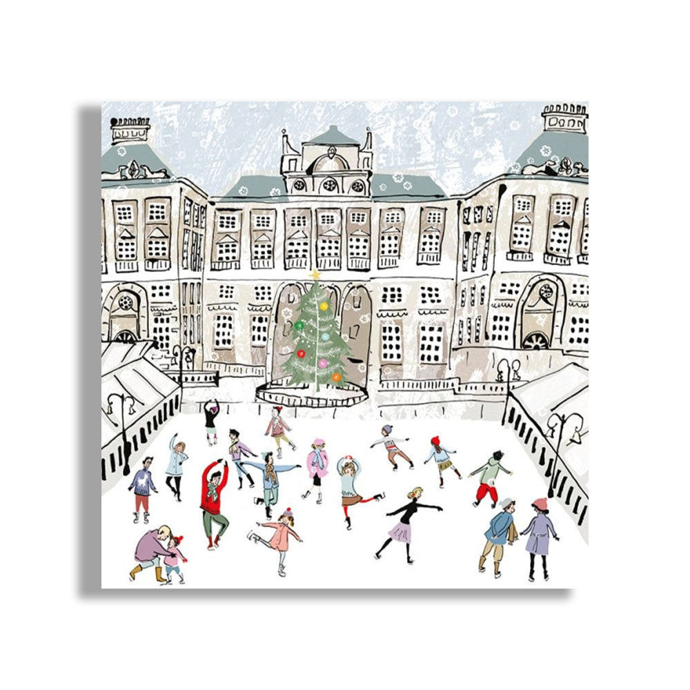 Skating at Somerset House Christmas Cards - Pack of 5