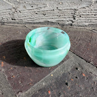 The House of Bernarda Alba - Glass Turquoise Bowl Small