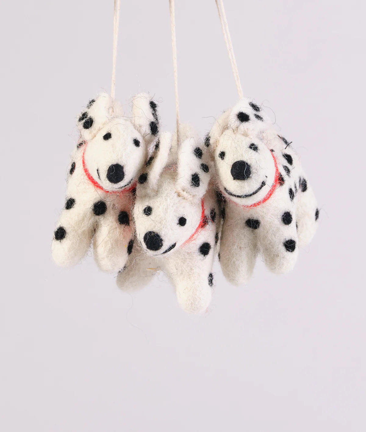 Spotty Dog Felt Decoration