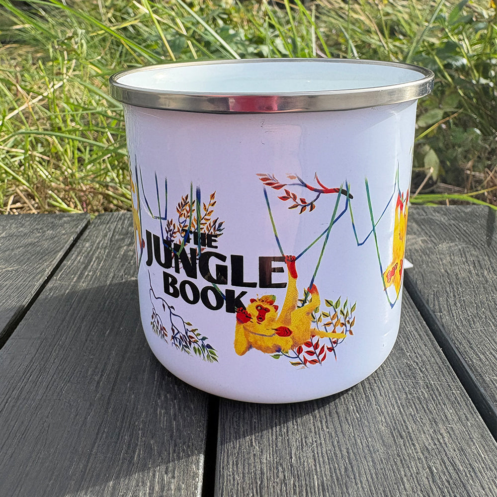 Monkeys Enamel Mug