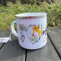 Monkeys Enamel Mug
