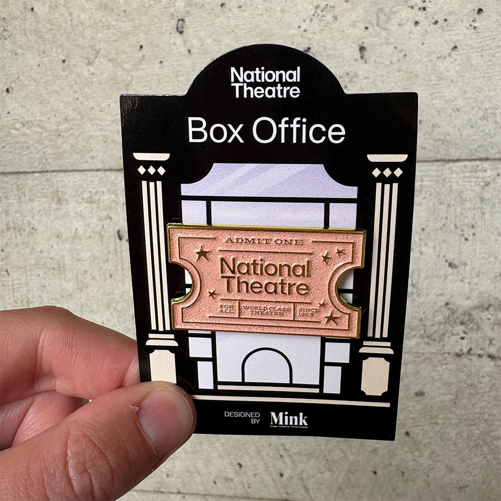 National Theatre Ticket Stub Badge