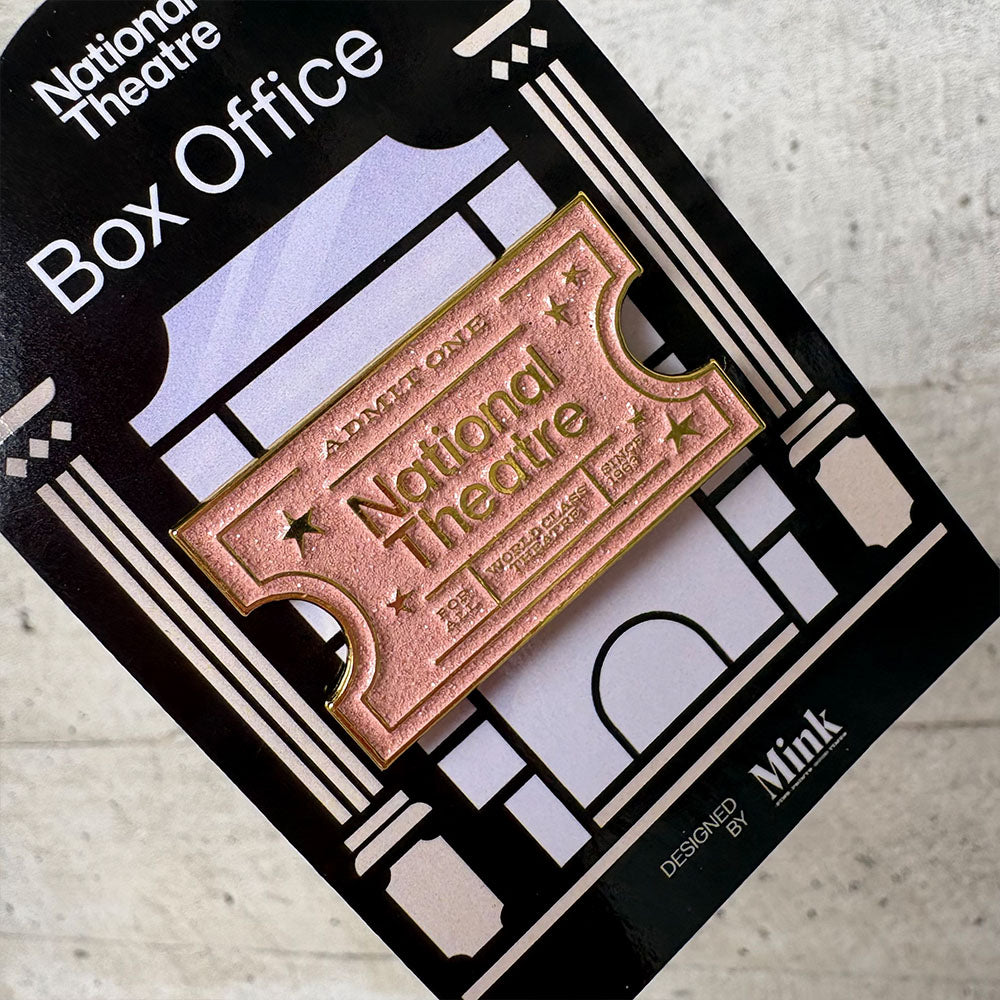 National Theatre Ticket Stub Badge
