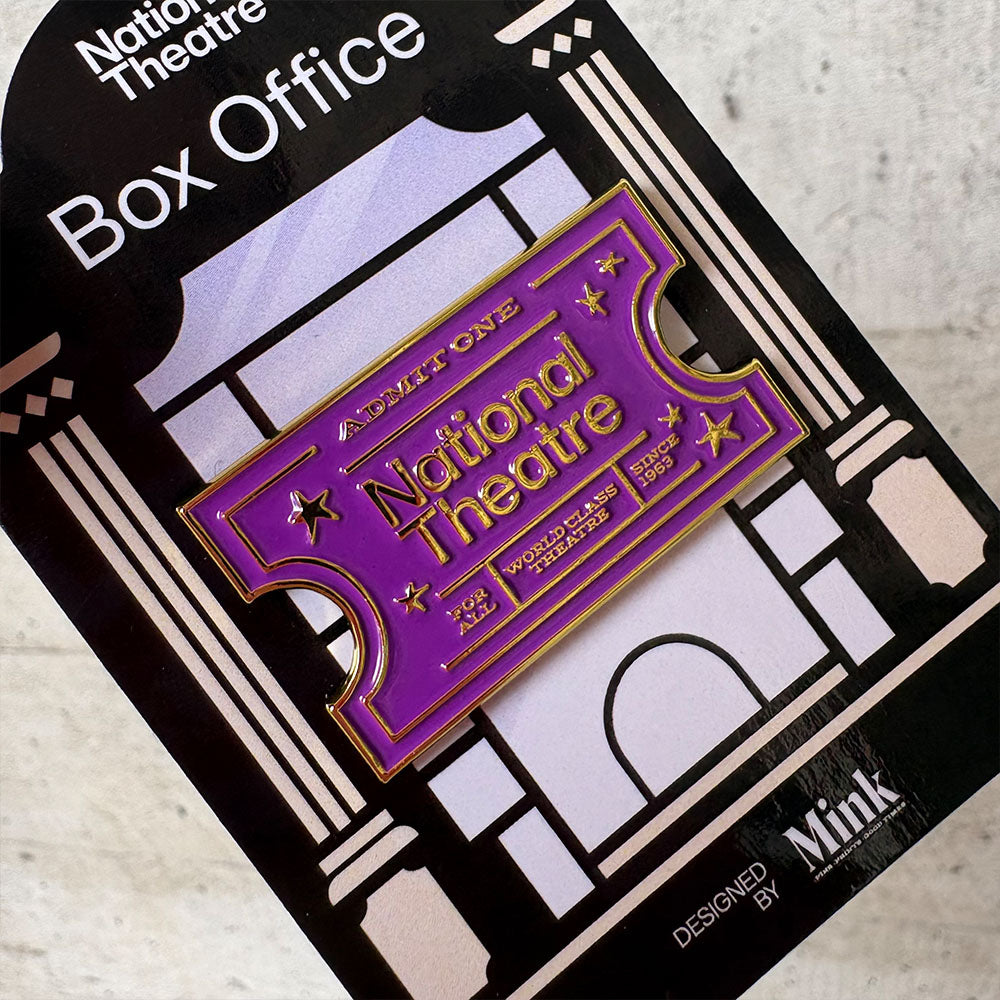 National Theatre Ticket Stub Badge