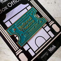 National Theatre Ticket Stub Badge