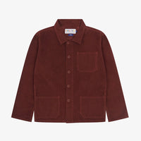 Cord Overshirt Jacket - Deep Wine