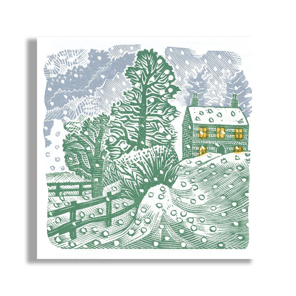 Winter Snow Cards - Pack of 8