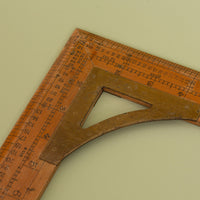 Anna - Wooden Try Square Ruler