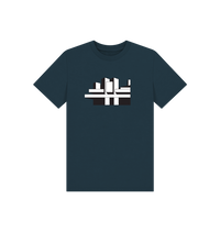 Denim Blue Printed Kids T-Shirt