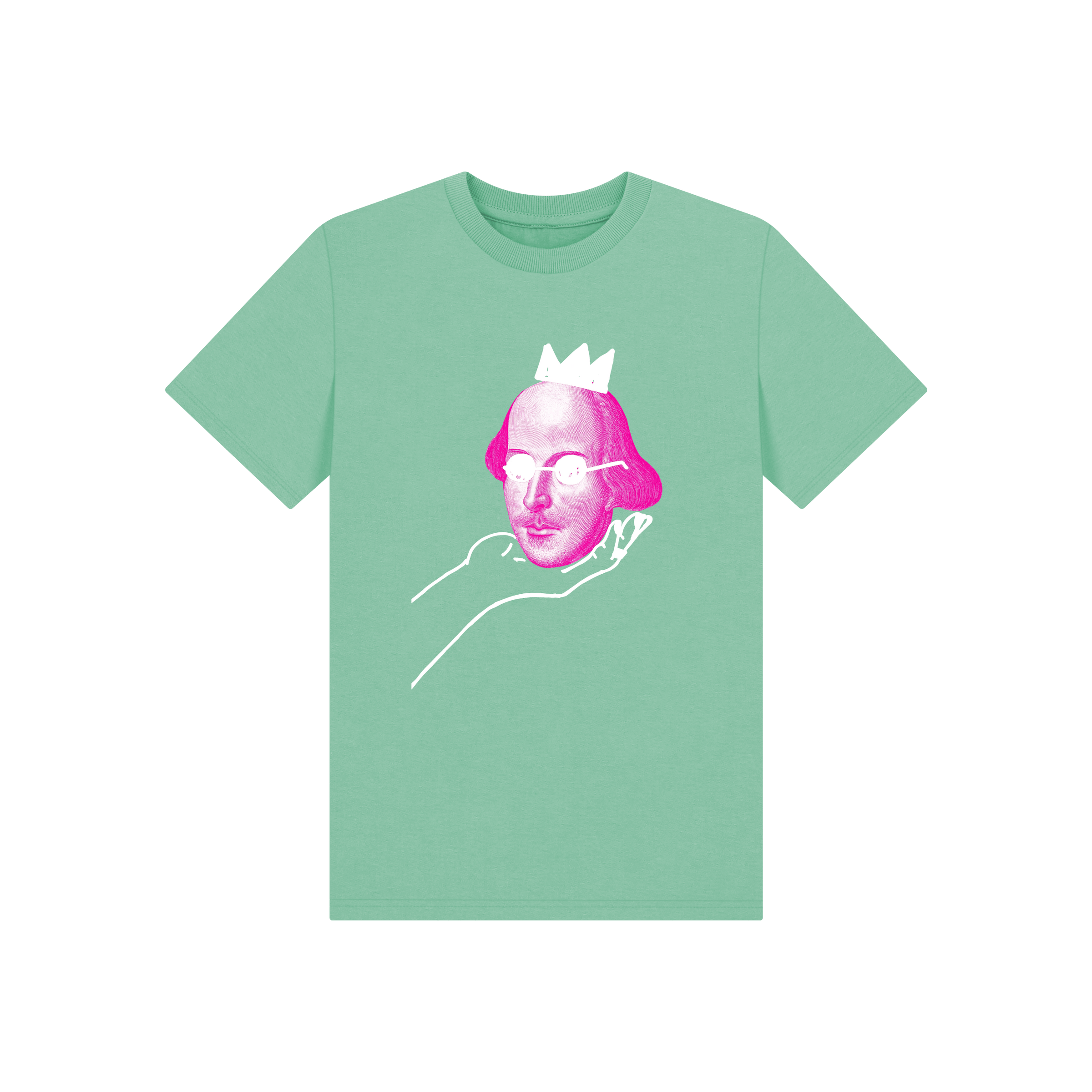 Peppermint Printed Kids T-Shirt Front