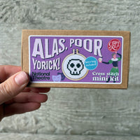 Cross Stitch Kit - Alas, Poor Yorrick