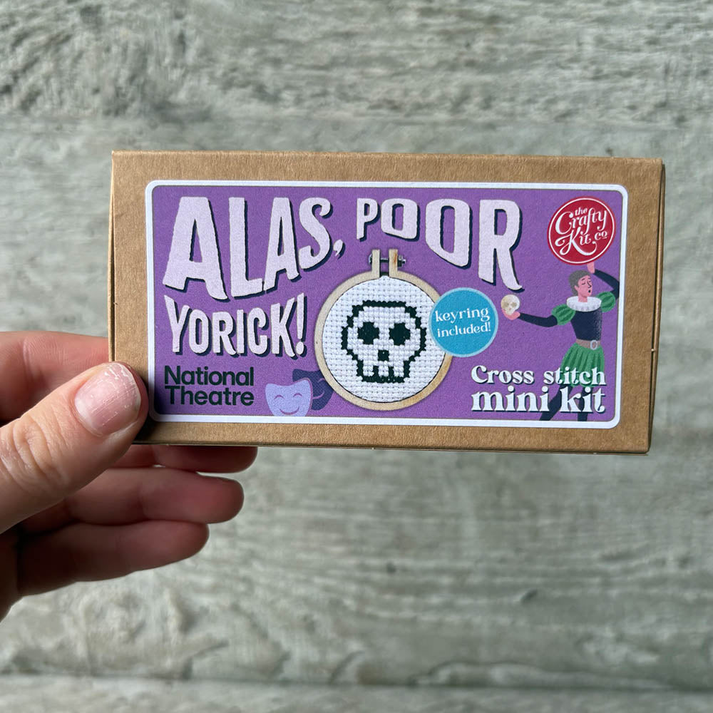 Cross Stitch Kit - Alas, Poor Yorrick