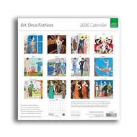 Art Deco Fashion Calendar 2026