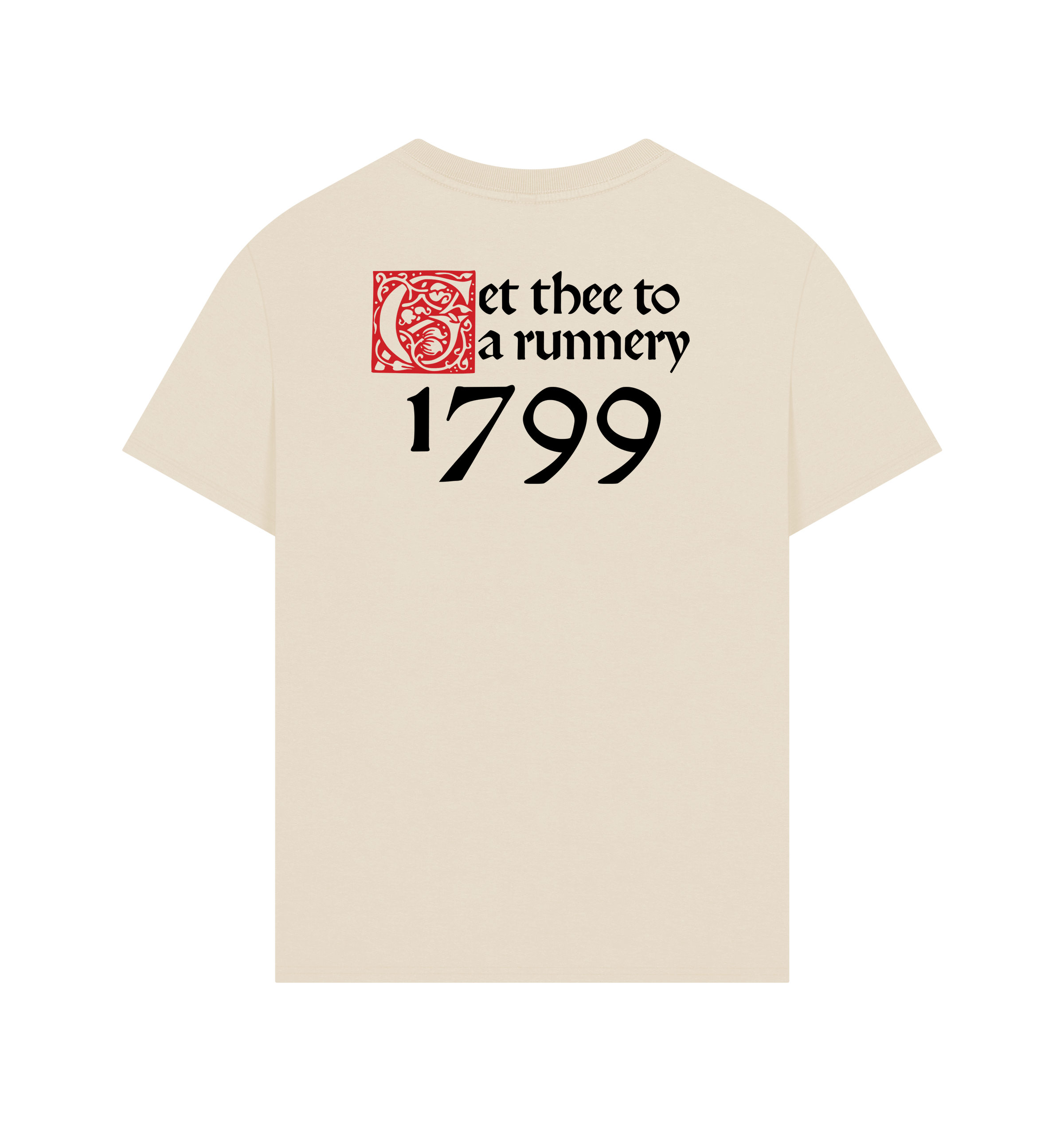 Oat Printed T-shirt Back