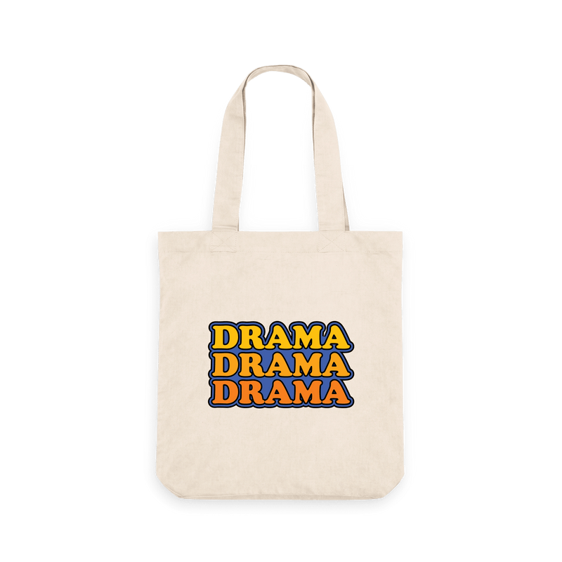 Natural Printed Bag Front