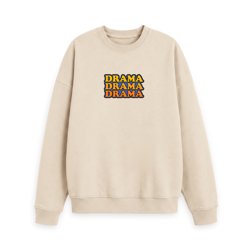 Oat Printed Sweater Front
