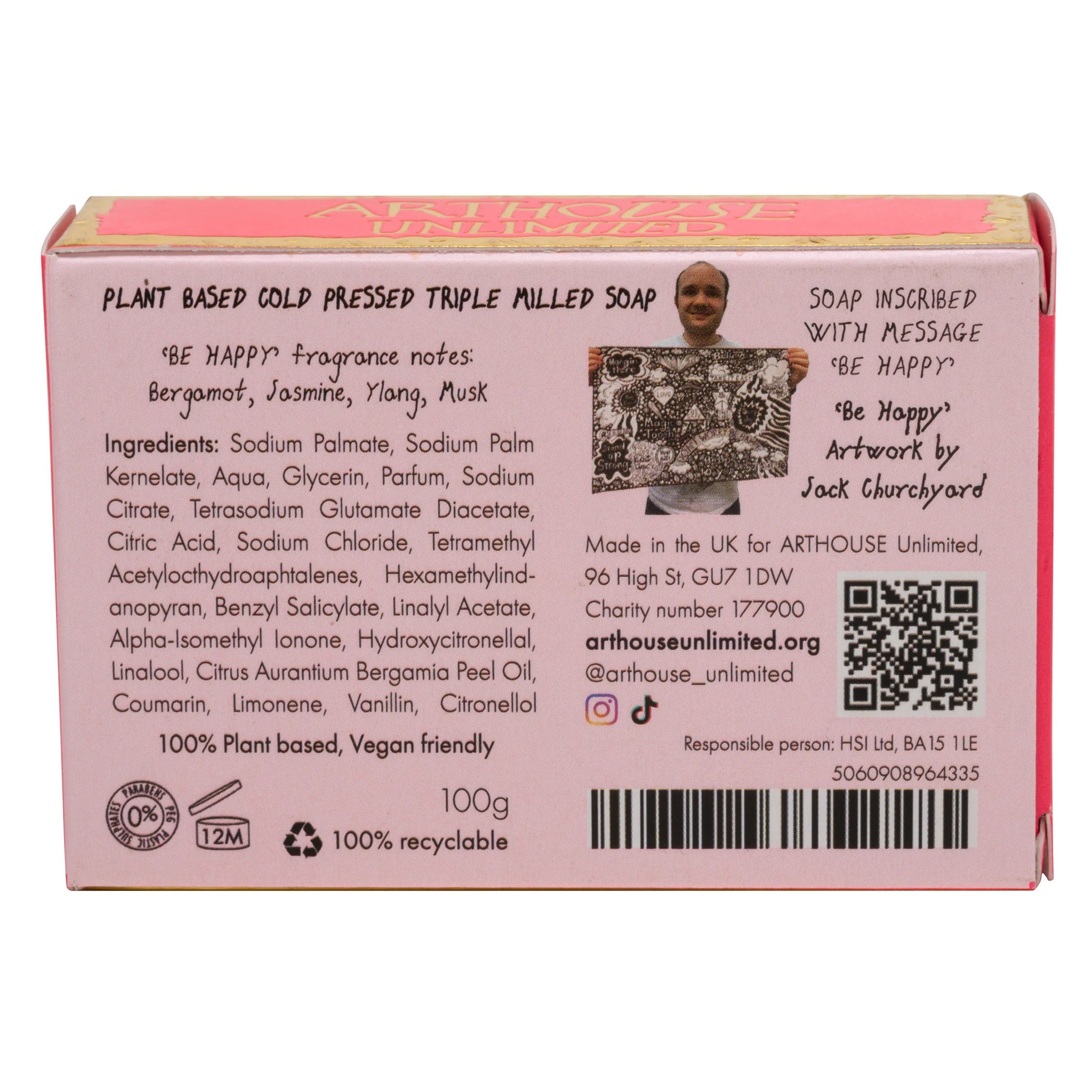 Be Happy Soap Bar