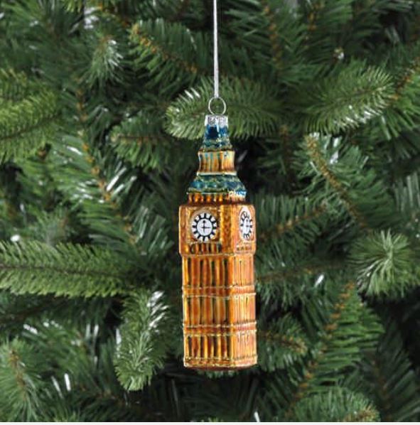 Big Ben Glass Decoration