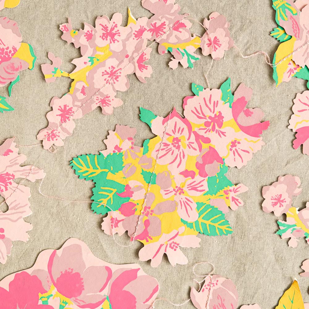 Blossom Sewn Garland