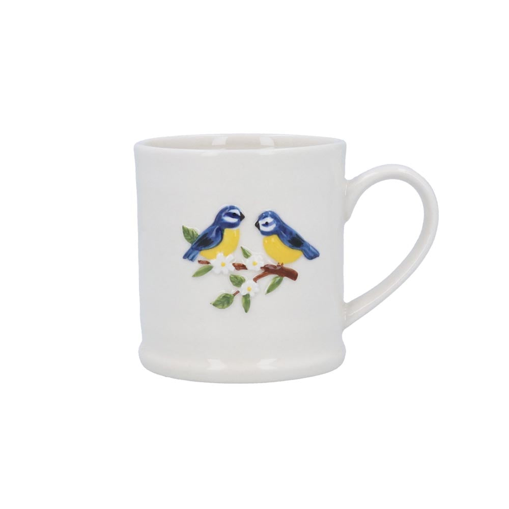 Blue Tits Stoneware Mug