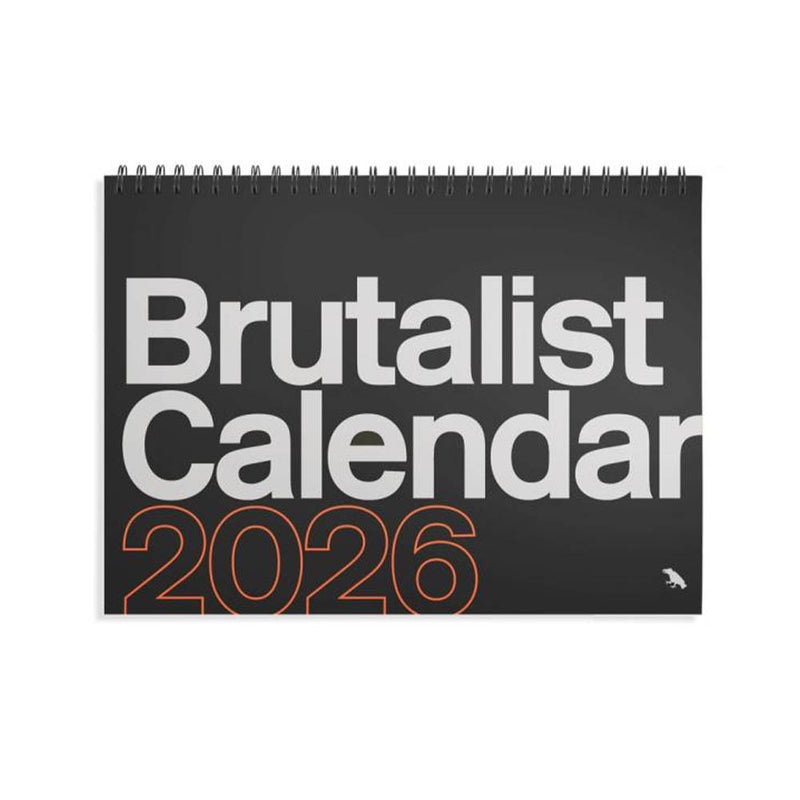 PRE-ORDER Brutalist Calendar 2026