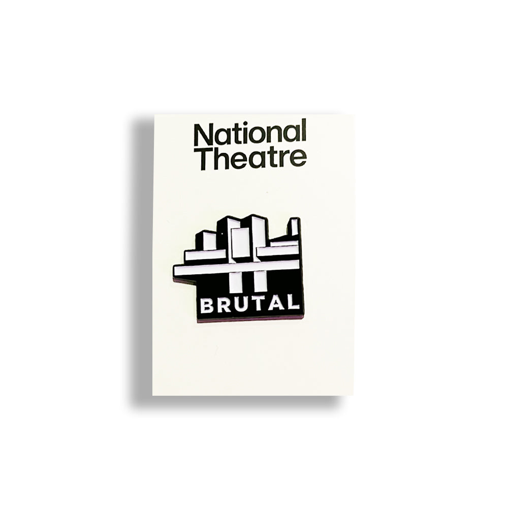 National Theatre Brutal Pin Badge