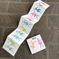 Dancers Concertina Card
