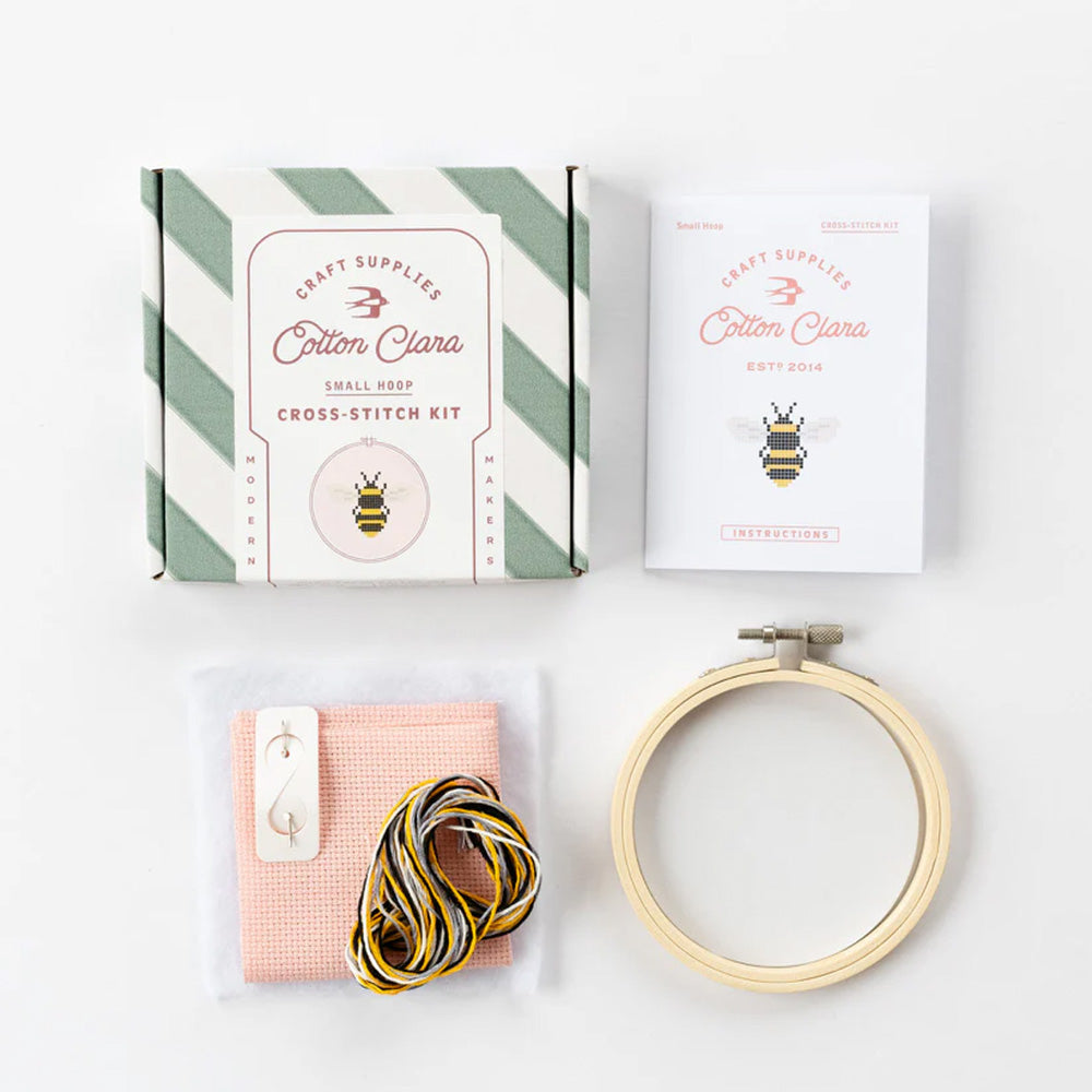 Bumble Bee Cross Stitch Kit
