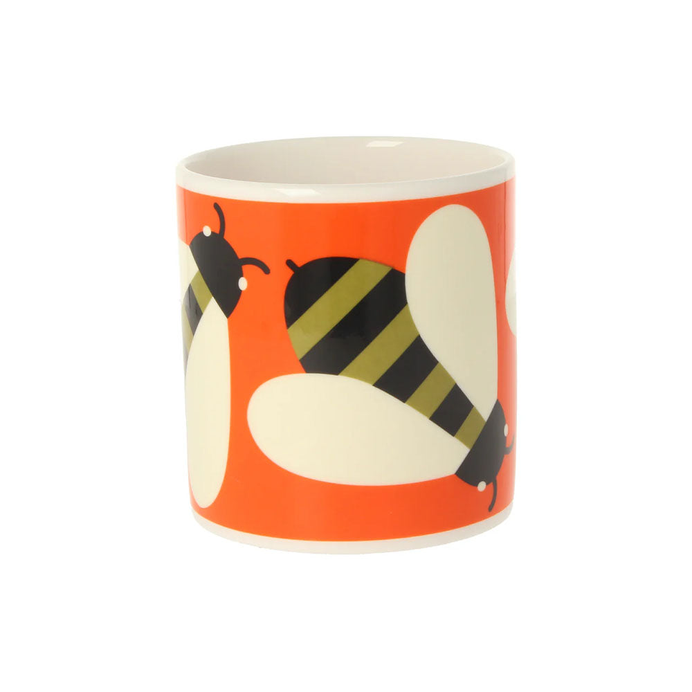 Orange Busy Bee Mug