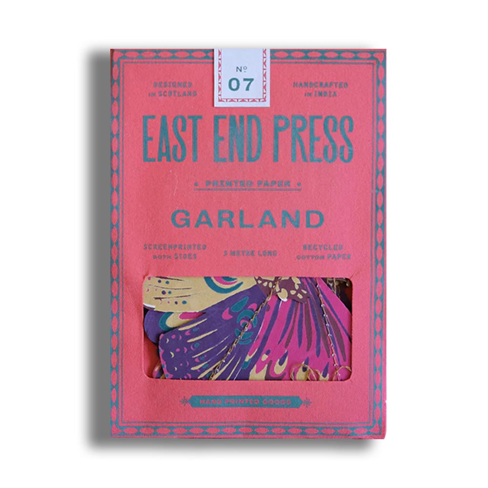 Colourful Butterflies Sewn Garland