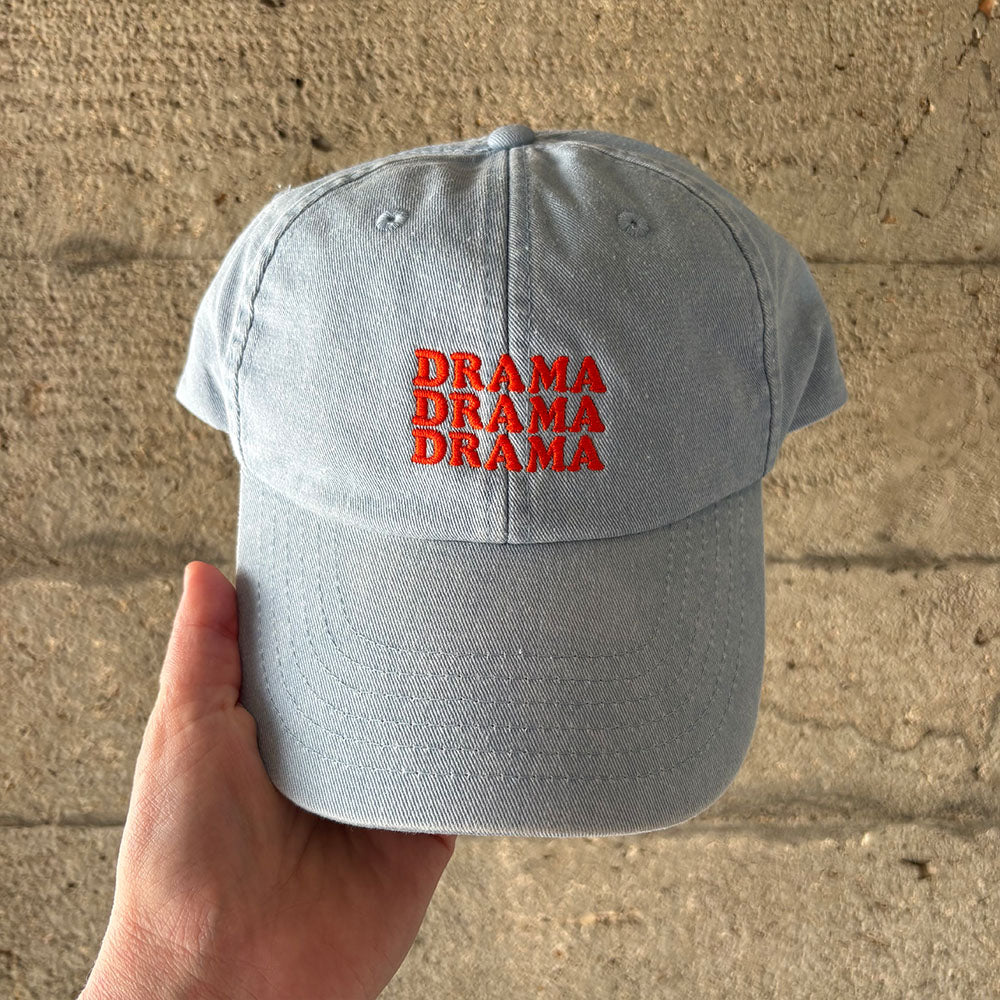 Drama Drama Drama Denim Cap