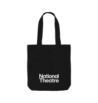 Black Printed Bag Back