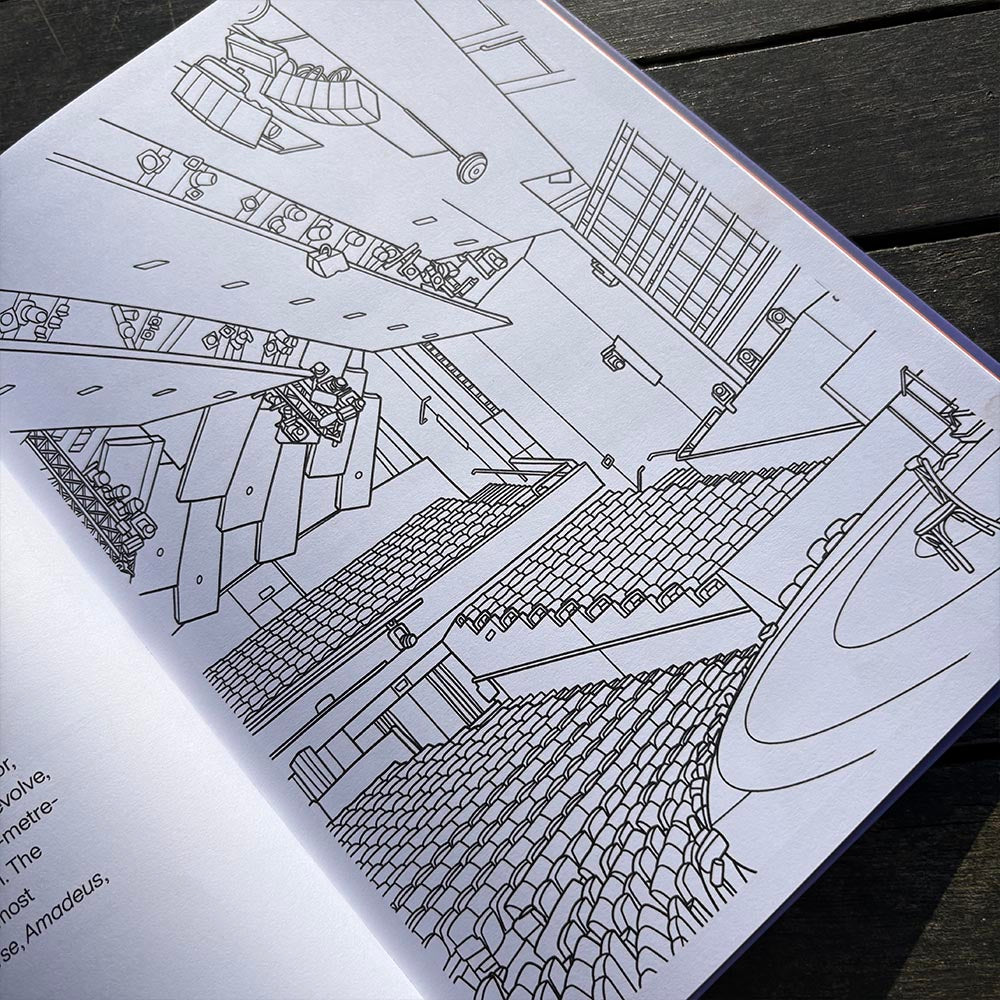 National Theatre Colouring Book