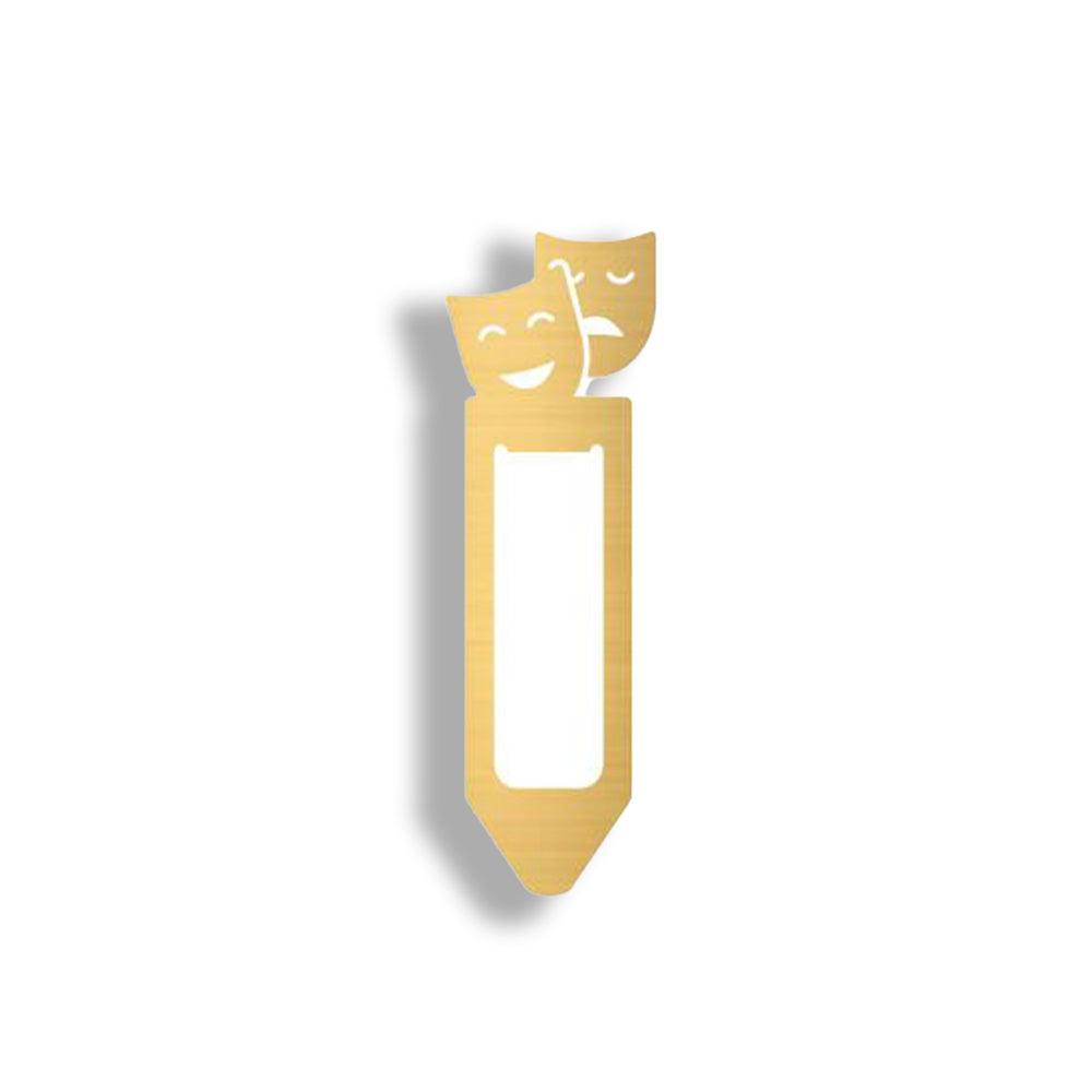 Brass Comedy Tragedy Bookmark