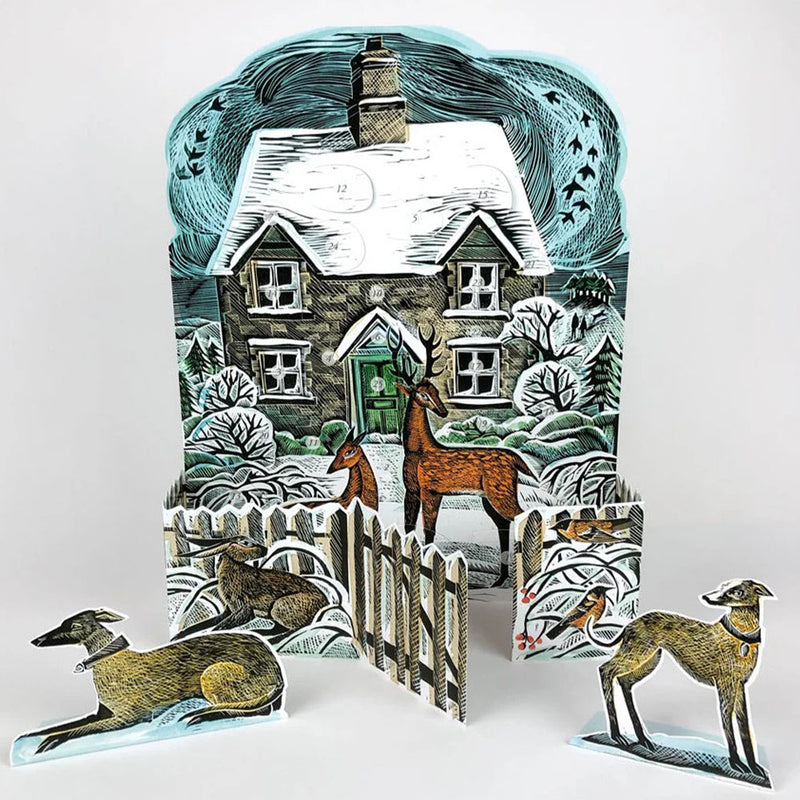 Christmas Cottage Illustrated Advent Calendar